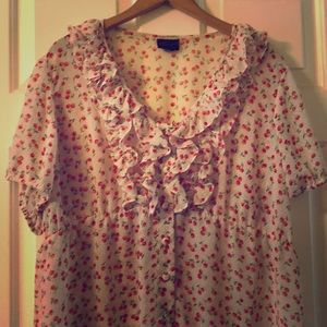 🍒 Cherry print top🍒